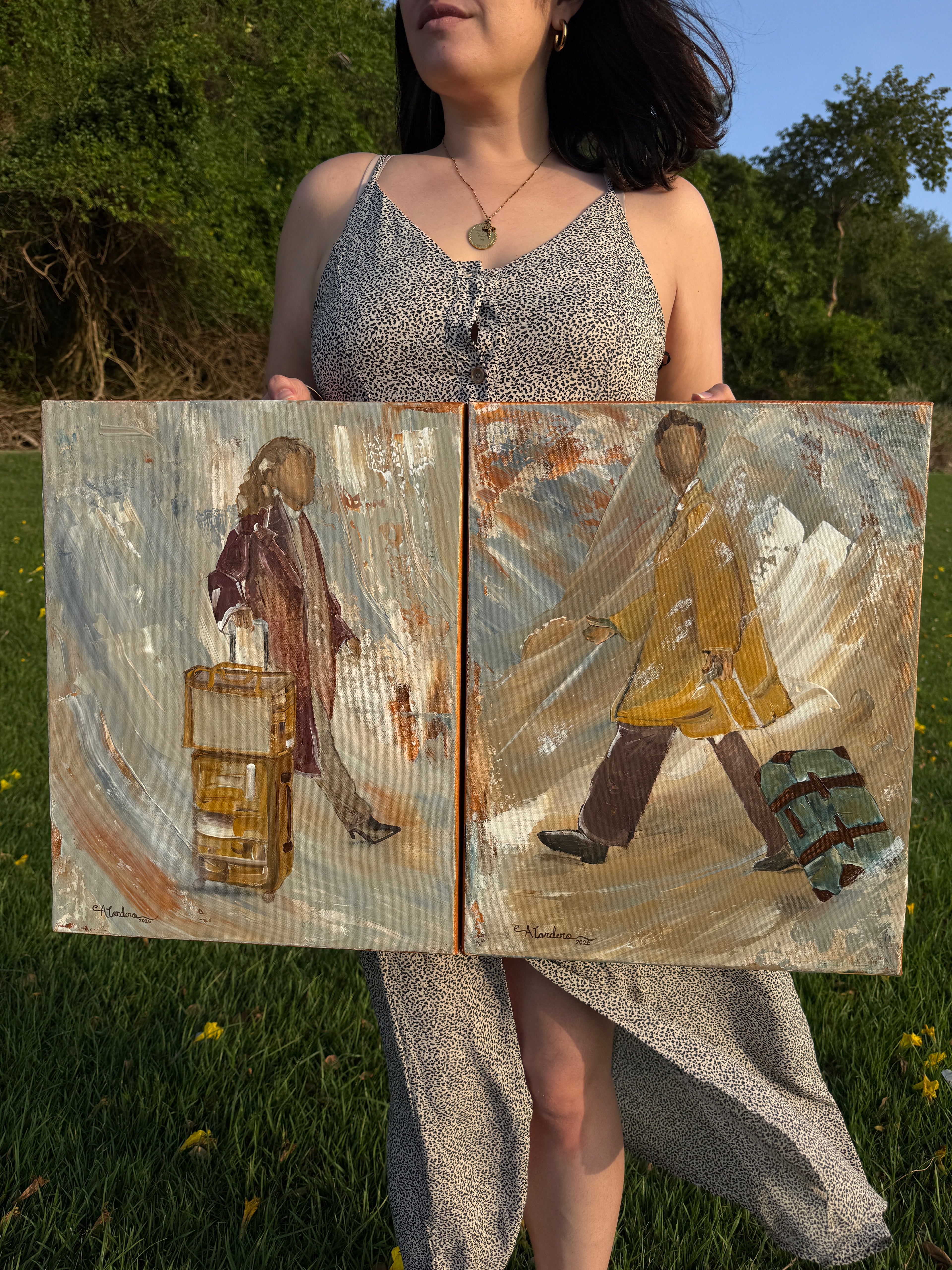 "Destiny" (Set of Two 14x18”)