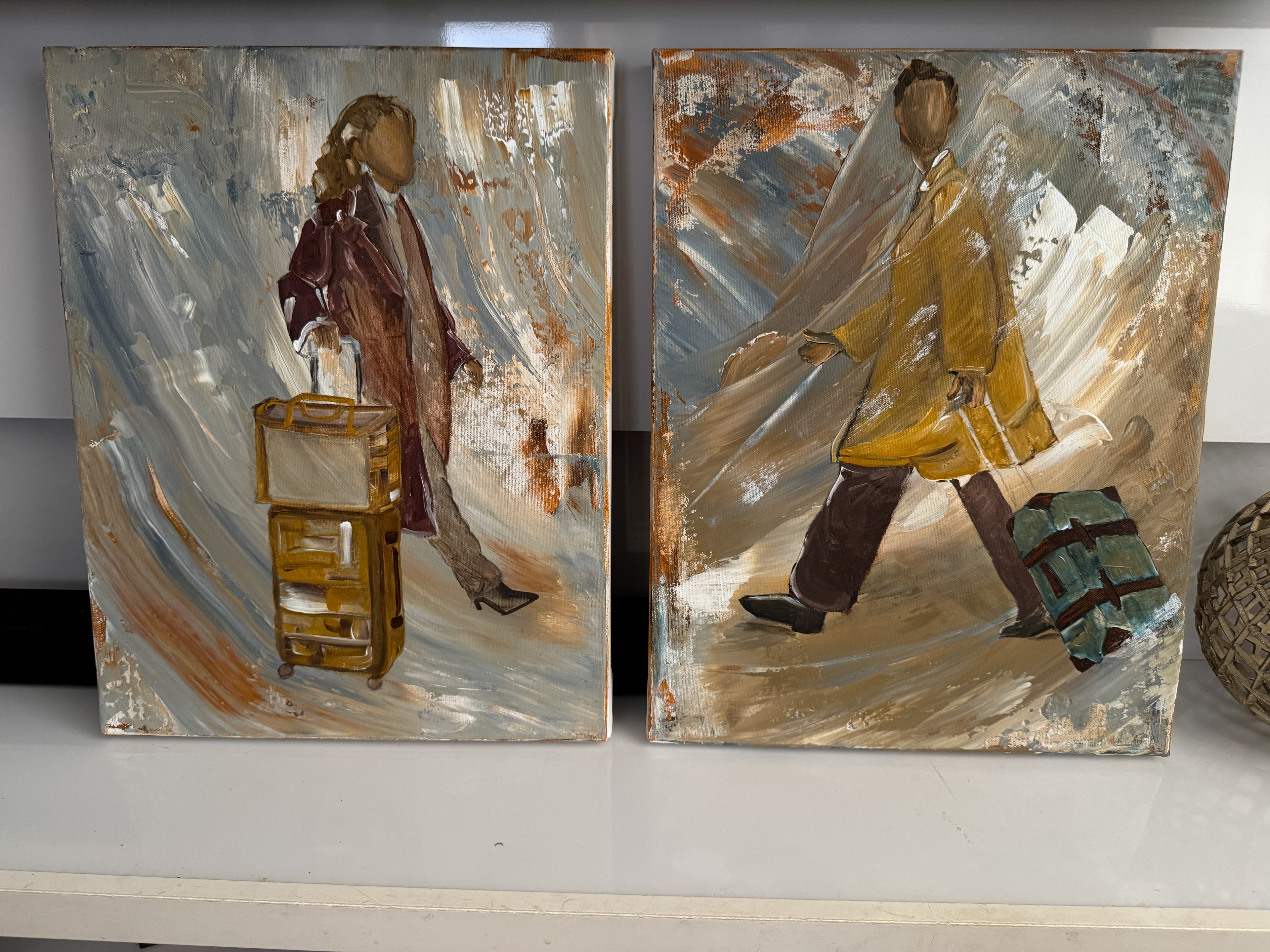 "Destiny" (Set of Two 14x18”)